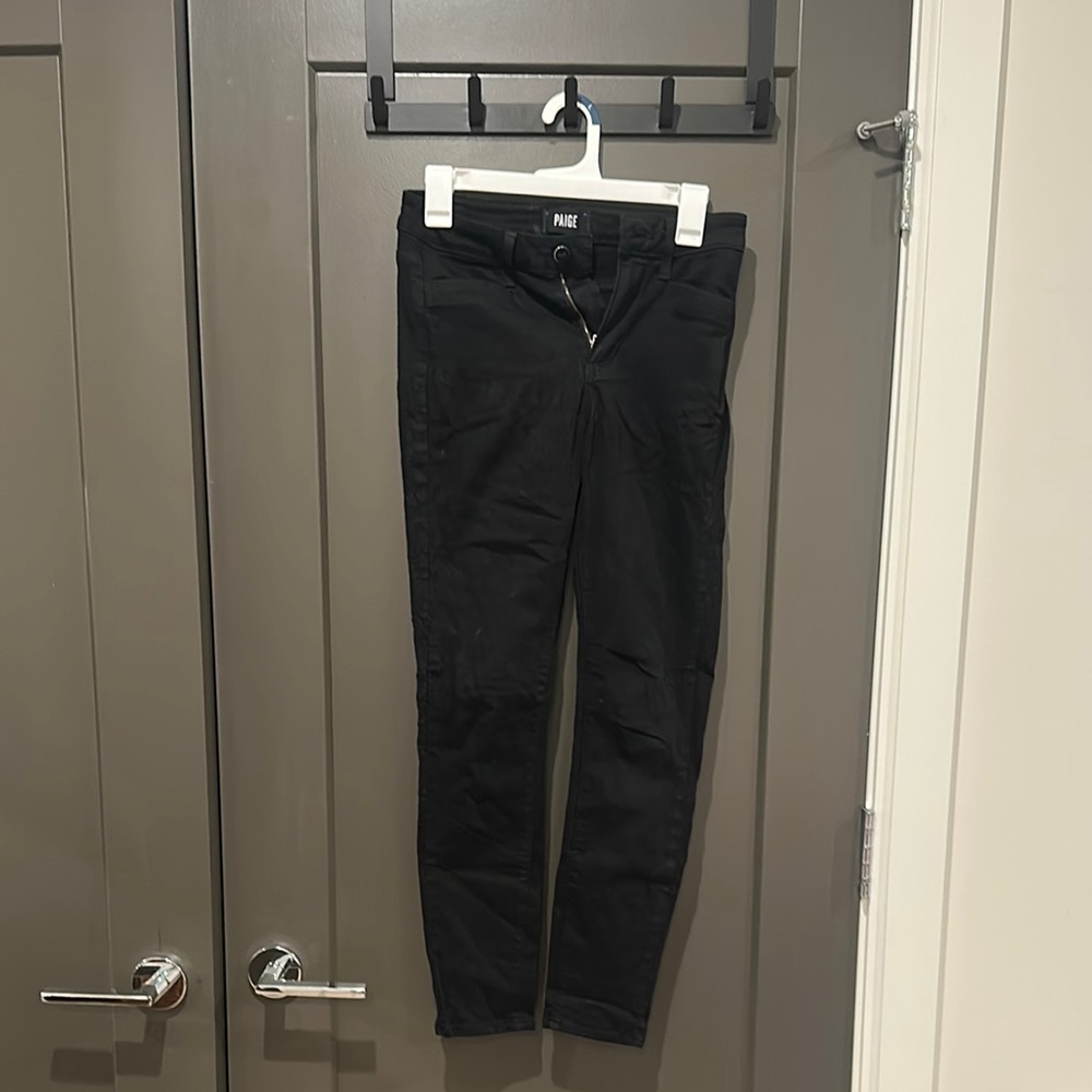 Paige Black Skinny Jeans